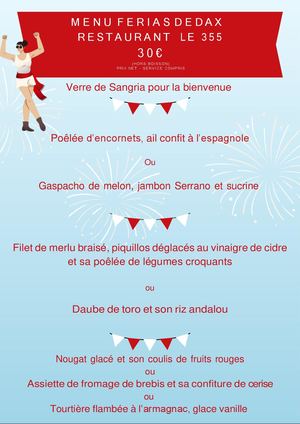 Menu Fete De Dax 355 V2