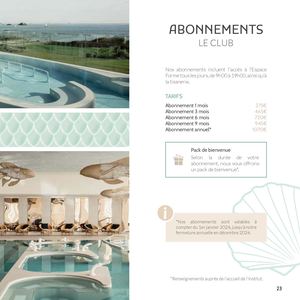 Abonnements Espace Forme