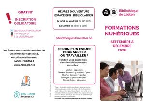Formations informatique 2e sem. 2026