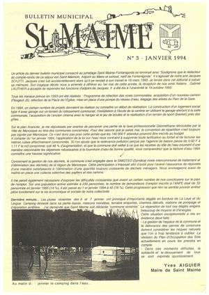 Bulletin Municipal 03 1994 01 Pge à Pge