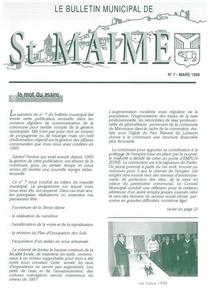 Bulletin Municipal 07 1998 03 Pge à Pge