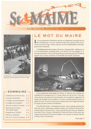 Bulletin Municipal 17 2005 07 Pge à Pge
