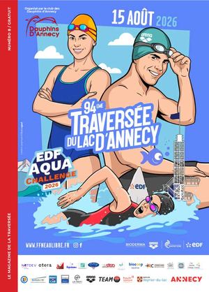 Plaquette TRAVERSEE DU LAC D'ANNECY 2026