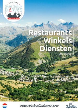 Gids met restaurants, winkels & diensten - zomer 2026