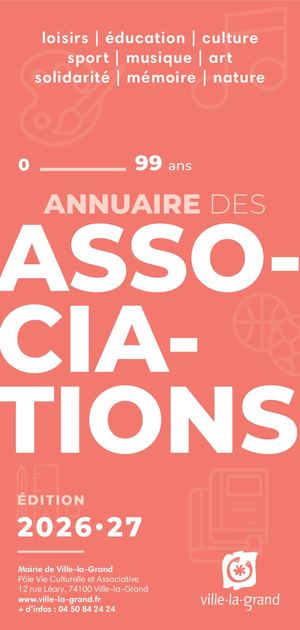 Annuaire des associations 2026-27