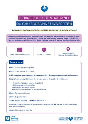 [GHU SUN] Programme Journée bientraitance