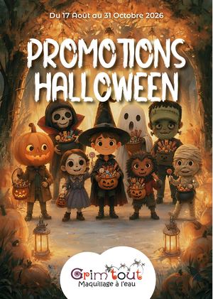 Promo Halloween Grim'tout 2026