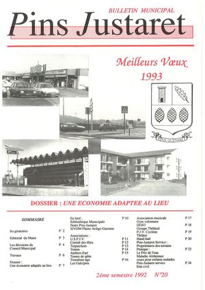 Bulletin Municipal de Pins-Justaret N° 20