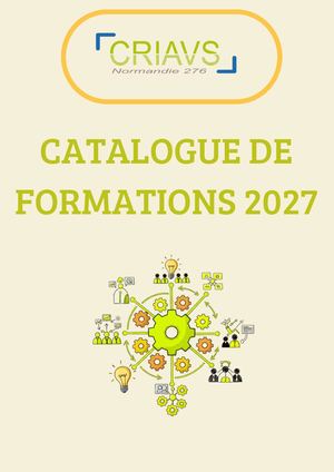 Catalogue de formations 2027