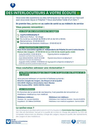Des Interlocuteurs à Votre éCoute 2026 Dupuytren