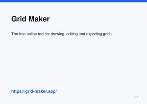 Grid Maker Intro