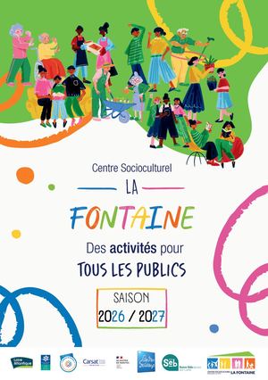 2026-2027 Les activités du Centre socioculturel la Fontaine
