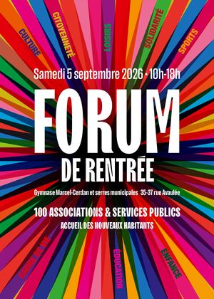 Forum de rentrée 2026 de Malakoff