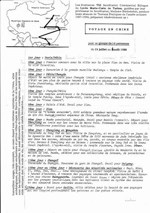Chine 1988 Pages 1 Et 2
