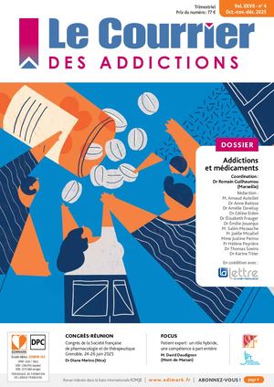 Courrier des Addictions – N° 4 2025