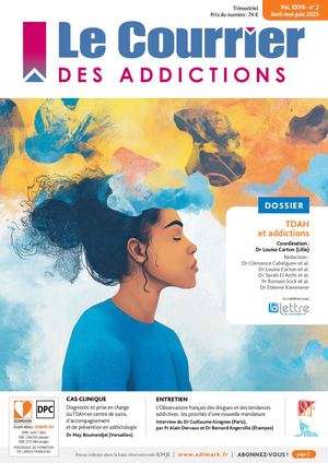 Courrier des Addictions – N° 2 2025