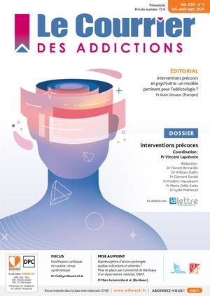 Courrier des Addictions – N° 3 2024