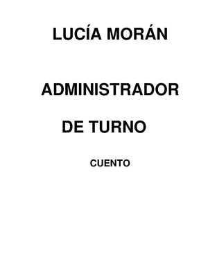 Administrador De Turno