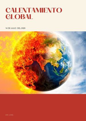zaid.EL CALENTAMIENTO GLOBAL