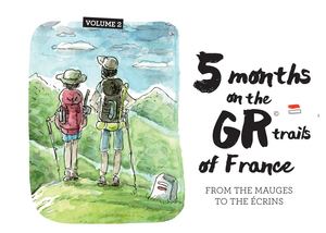 5 Mois Sur Les Grs De France 21x15cm Volume 2 Anglais