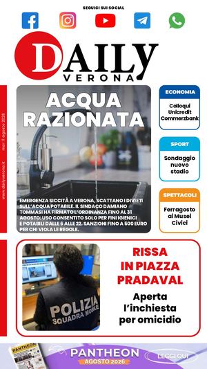 Daily Verona 11 Agosto 2026