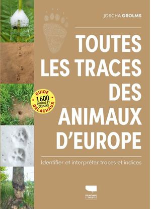 Toutes les traces des animaux d'Europe