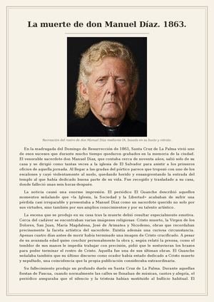 La muerte del Señor Díaz