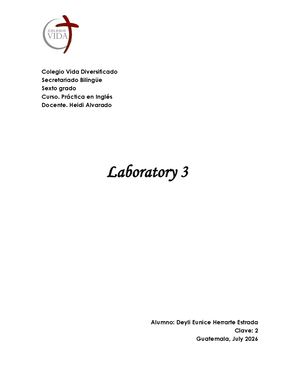 Corresponse Laboratory 3