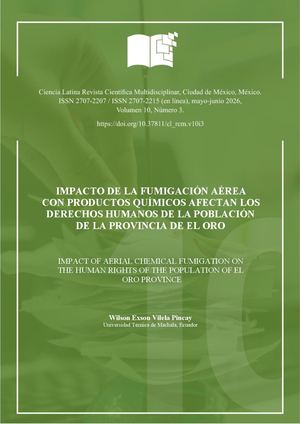 Impacto De La Fumigación Aérea
