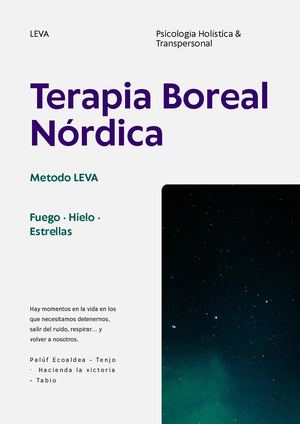 Terapia Boreal Nórdica - Privada