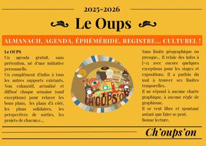 Oups Août #2 2026