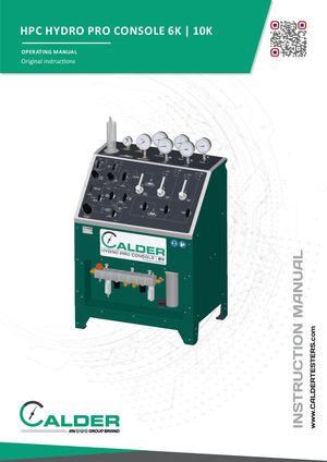 HPC HydroPro Console (1900) 87615 E English