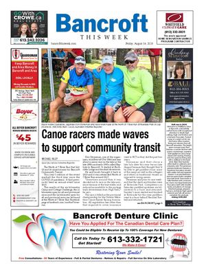 Bancroft This Week Aug 14, 2026