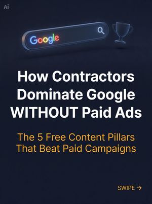 How Contractors Dominate Google WITHOUT Paid Ads