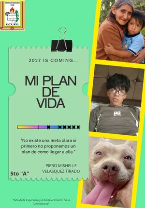 Mi Plan De Vida Piero Velasquez