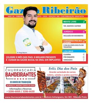 Gazeta Ribeirão  Agosto 2026