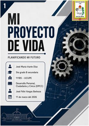 Mi proyecto de vida José María