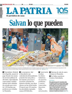 Portada 12 de agosto del 2026