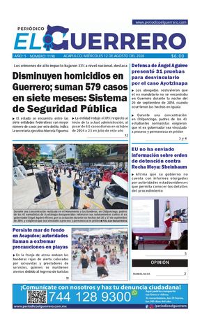 Miércoles 12 de agosto del 2026