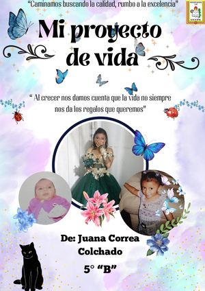 Mi Proyecto De Vida- Juana