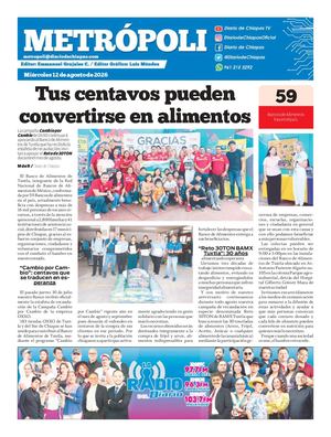 Metropoli Miércoles 12 De Agosto 2026