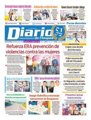 Portada, Miércoles 12 De Agosto De 2026