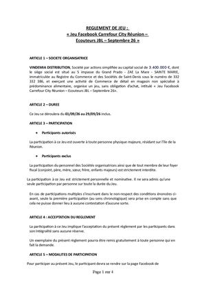 City Jeu Fb Sep26 Reglement De Jeu