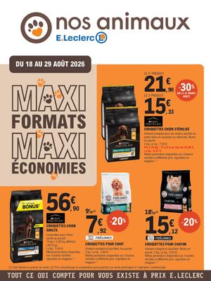 MAXI FORMATS MAXI ÉCONOMIES