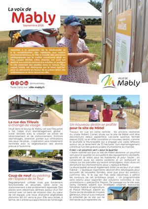 La Voix de Mably - Septembre 2026