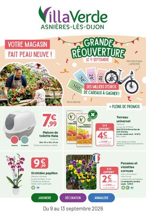 VillaVerde Dijon Dépliant Bons plans 2026