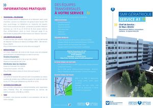 Plaquette Service A1 SMR Gériatrique 2026