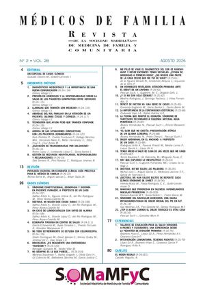 Revista Médicos de Familia  Vol 28 Nº2 Julio 2026