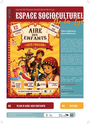 Espace Socioculturel De La Lys Aire Aux Enfants 2026