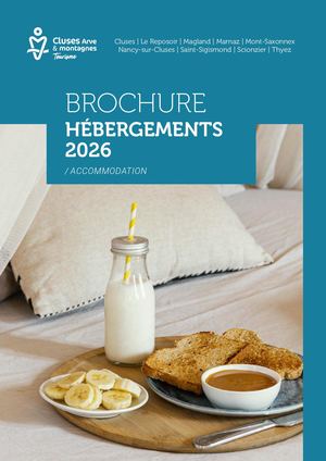 Brochure hébergements 2026